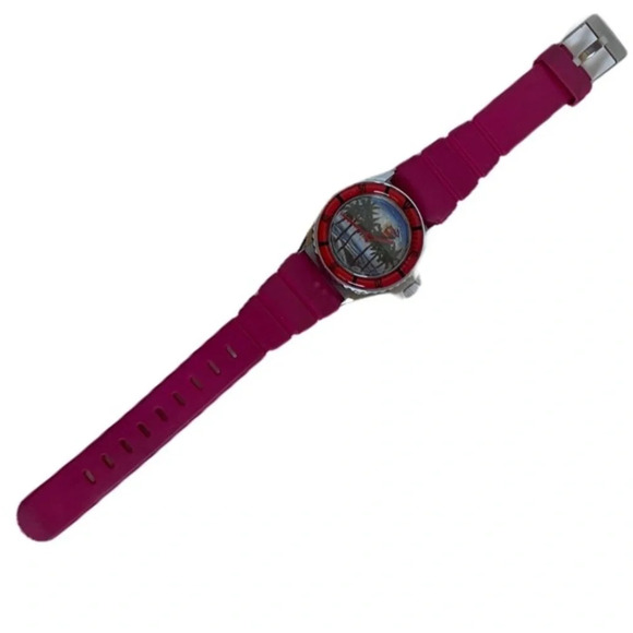Vintage Watch Palm Tree & Sailboat Vtg 80s main image 6